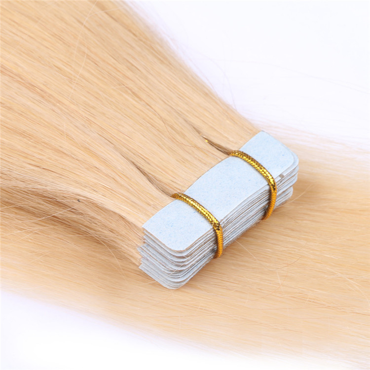 Remy micro double drawn clip in tape extensions wholesale QM086